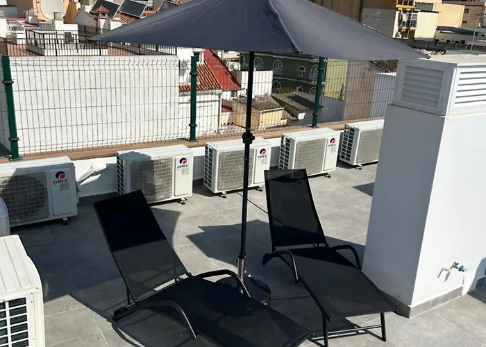 A Top-floor Modern Located 100 Meters From The *